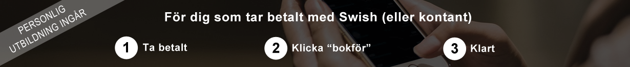 Ta betalt och bokför, utbildning ingår